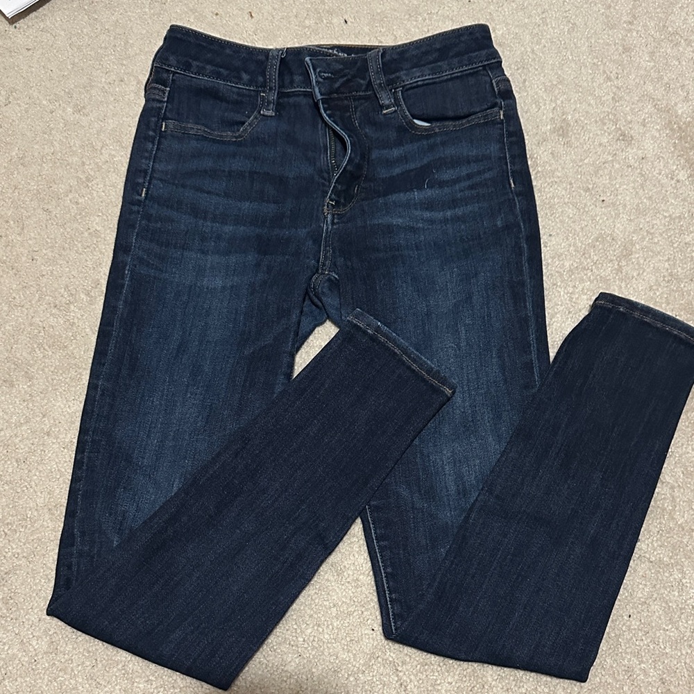 American Eagle Outfitters Dark Blue Women's Jeggings